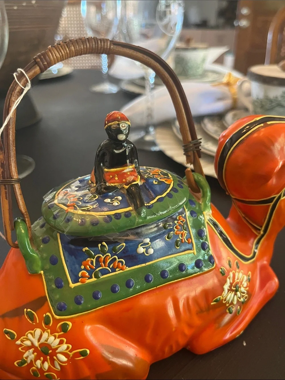 Camel tea pot